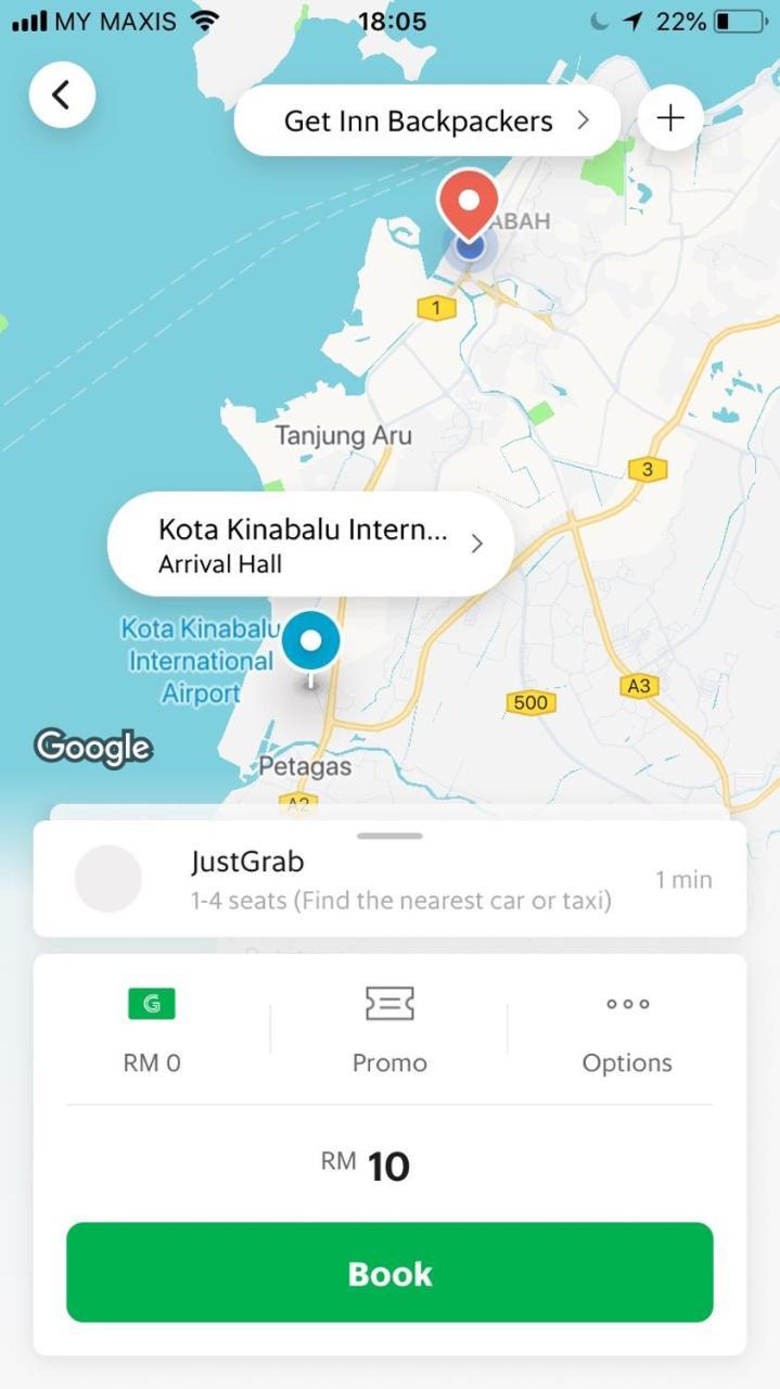 Get Inn Backpackers Kota Kinabalu Luaran gambar